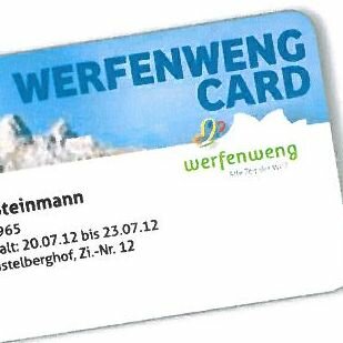 Werfenweng Card